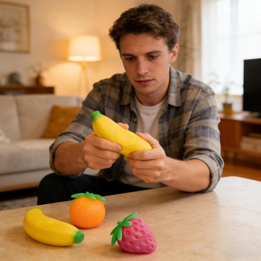 Groovy Fruit NeeDoh